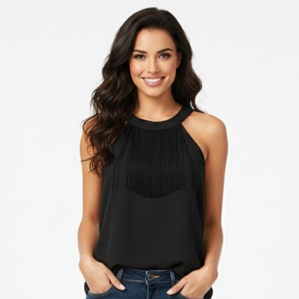 The Limited Elegant Black Sleeveless Top